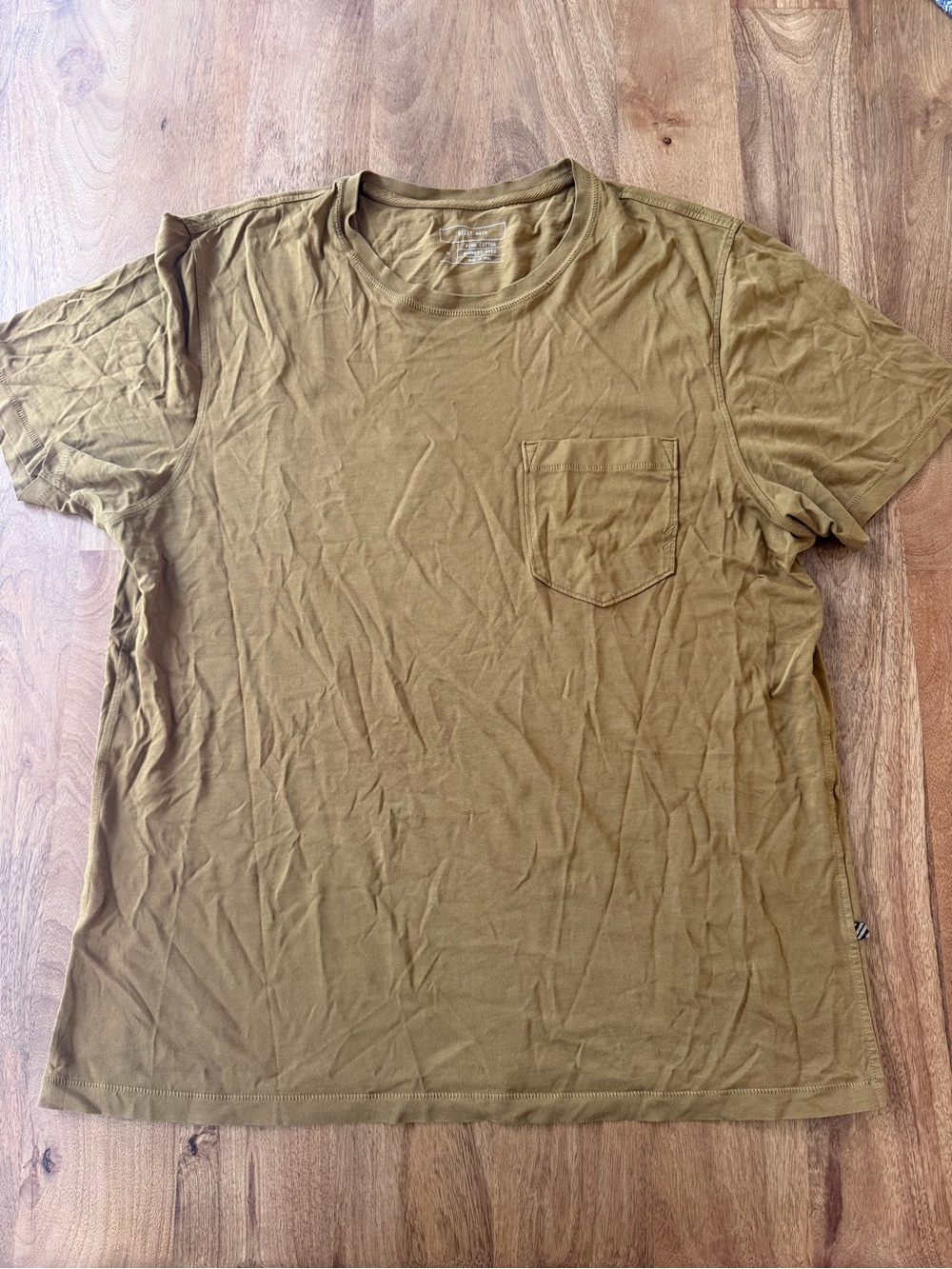 Billy Reid Short Sleeve Pocket Tee
